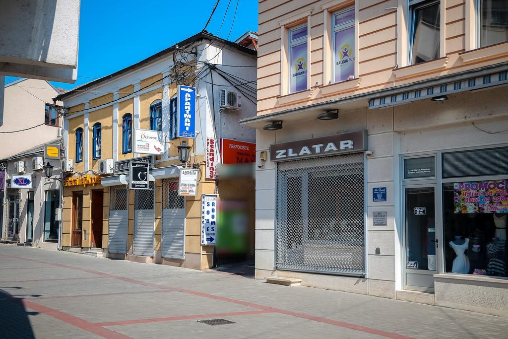 Apartmani Aleksandra U Centru Grada 克拉古耶瓦茨 外观 照片